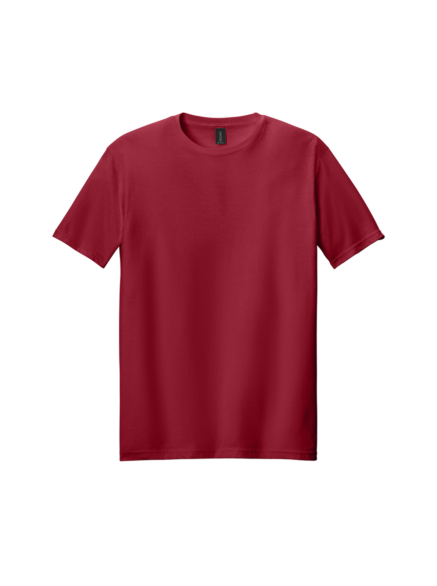 Cherry Red core tee, front view