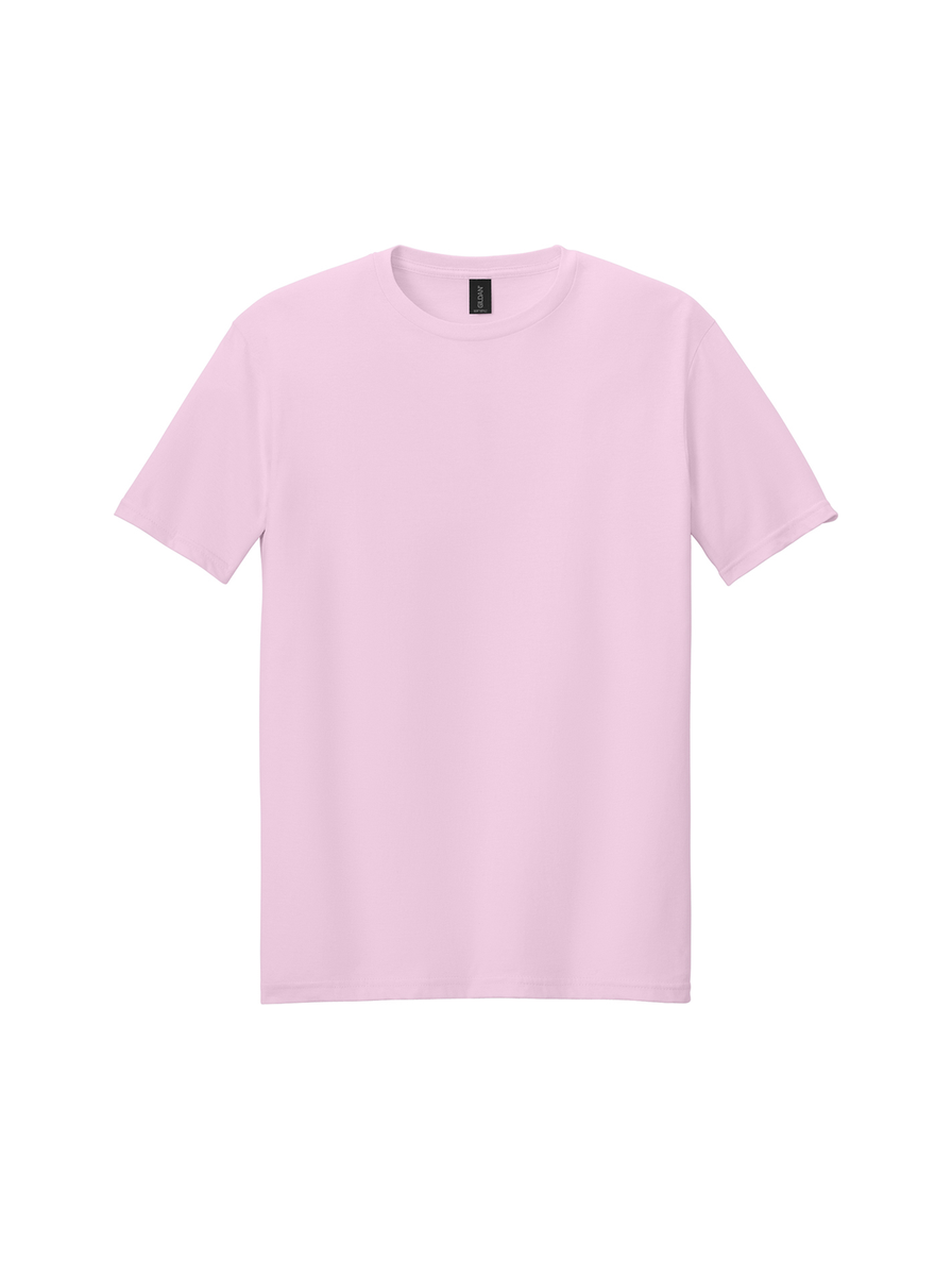 Light Pink core tee, front view