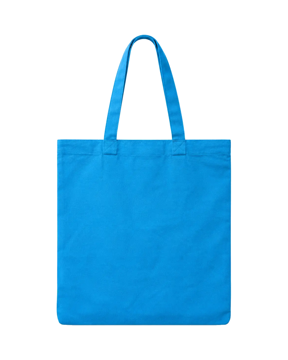 Blue Canvas large canvas tote bag