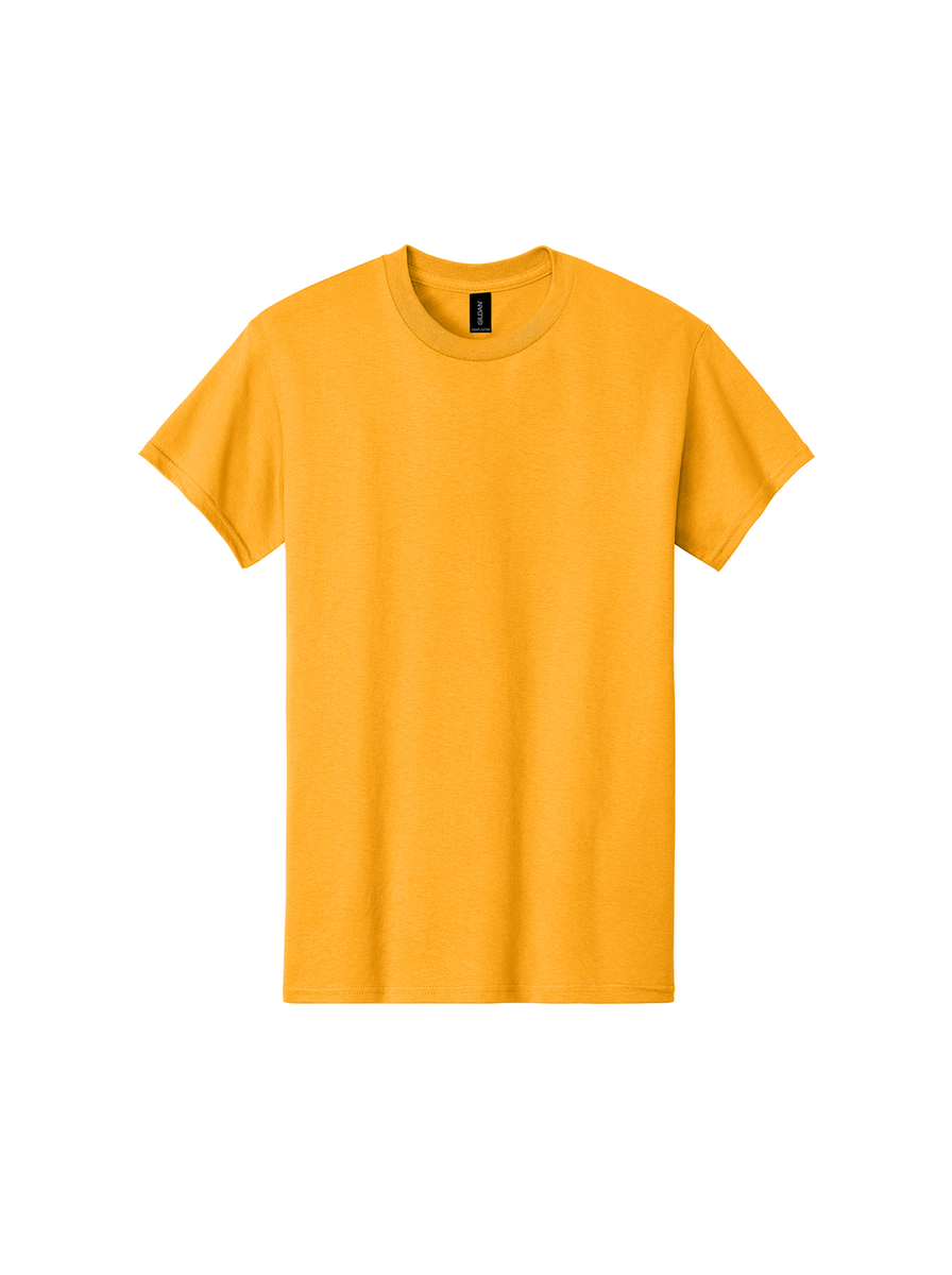 Gold core tee, front view