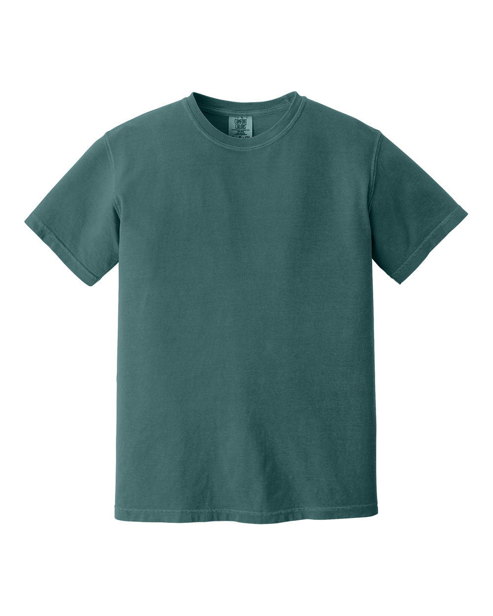 Blue Spruce heritage tee, standard fit, front view
