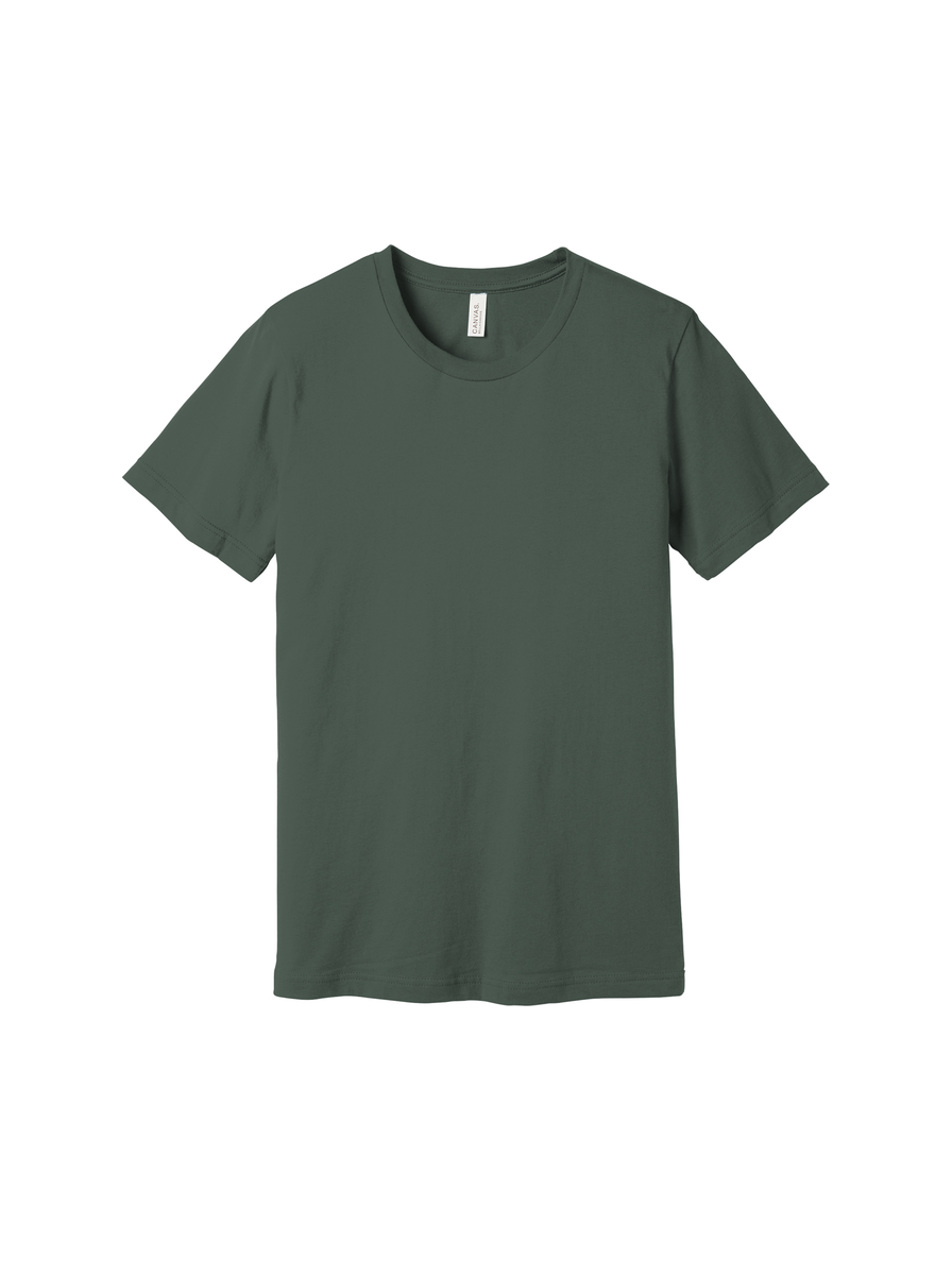 Forest signature tee, standard fit, front view