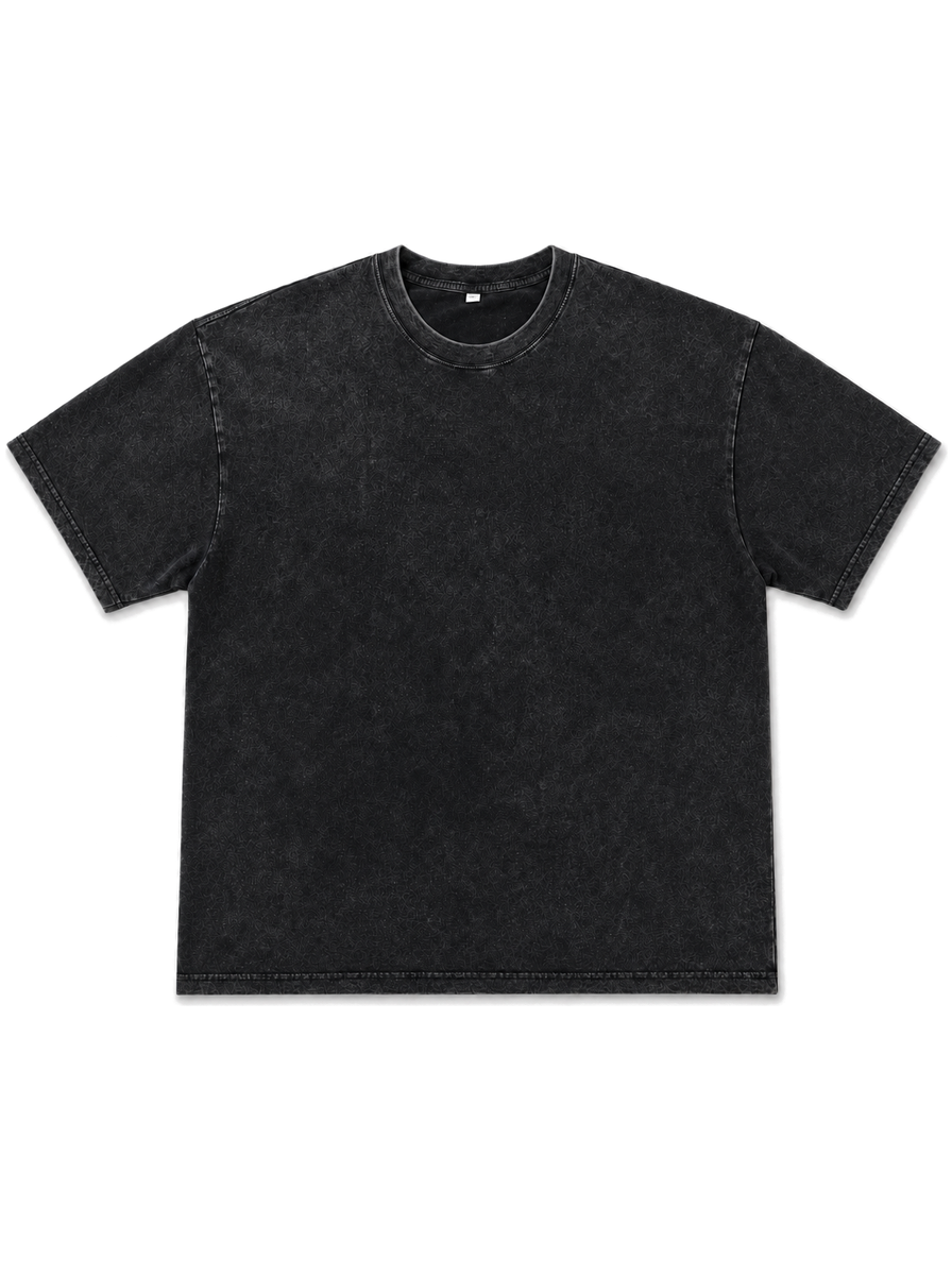 Black ITM H-001 Heritage tee, front view