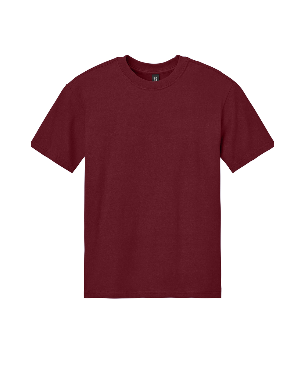 Garnet signature tee, oversized fit, front view