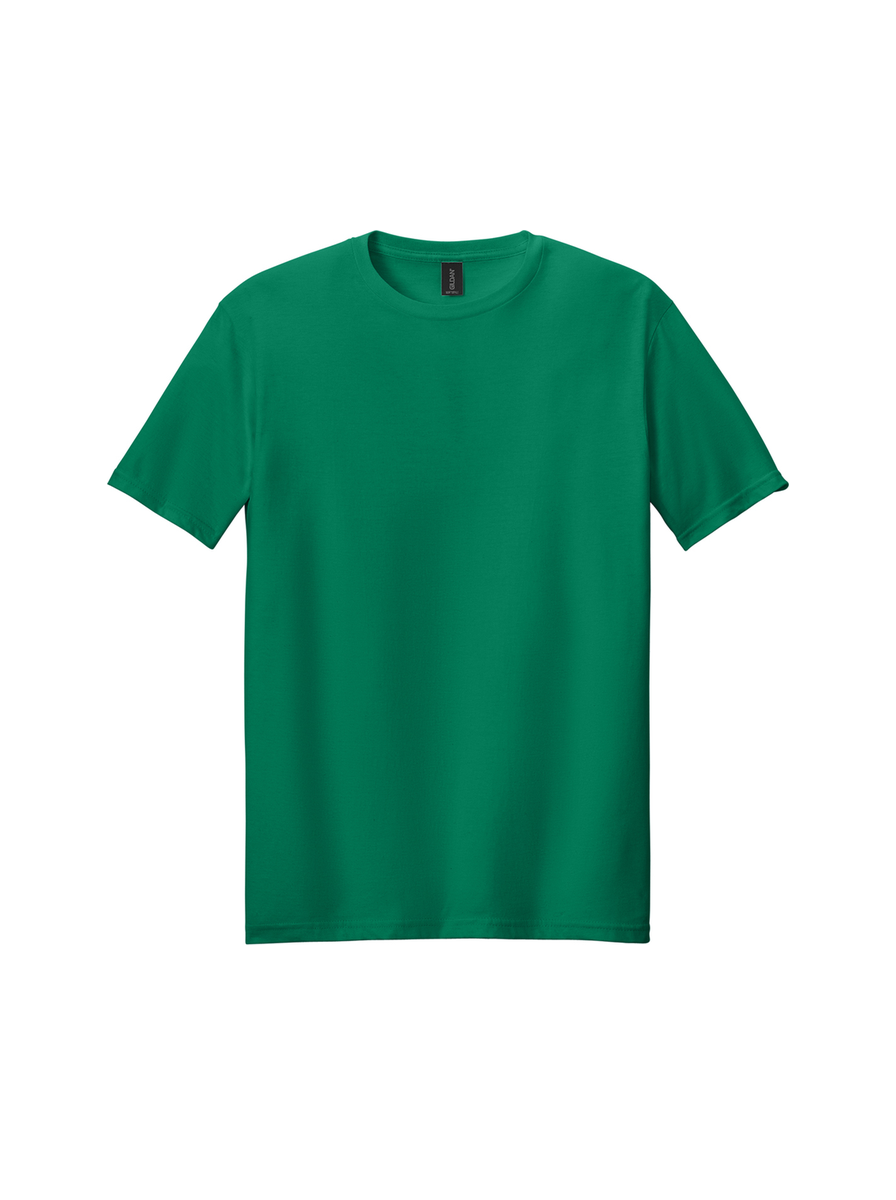 Kelly Green core tee, front view
