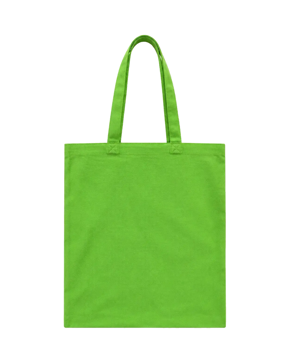 Green Canvas large canvas tote bag