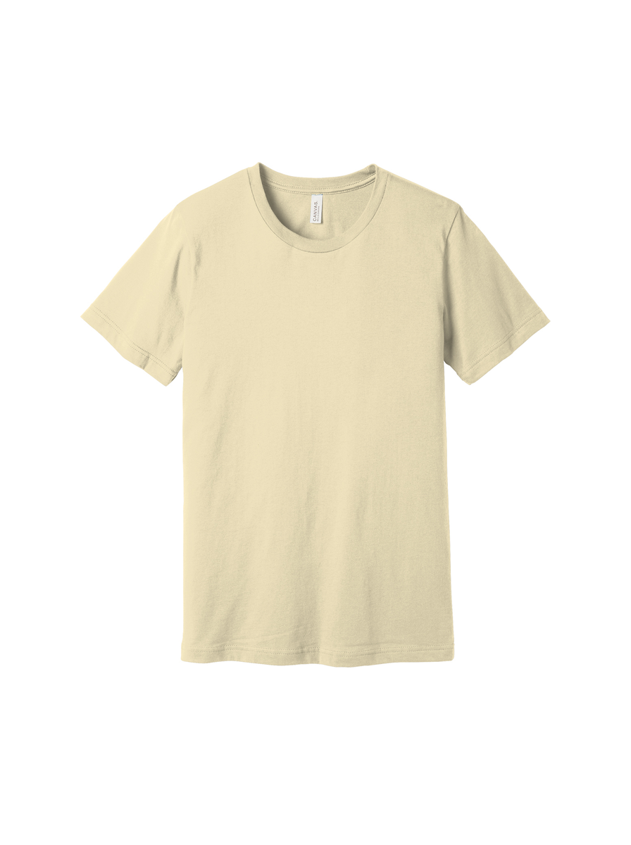 Natural signature tee, standard fit, front view