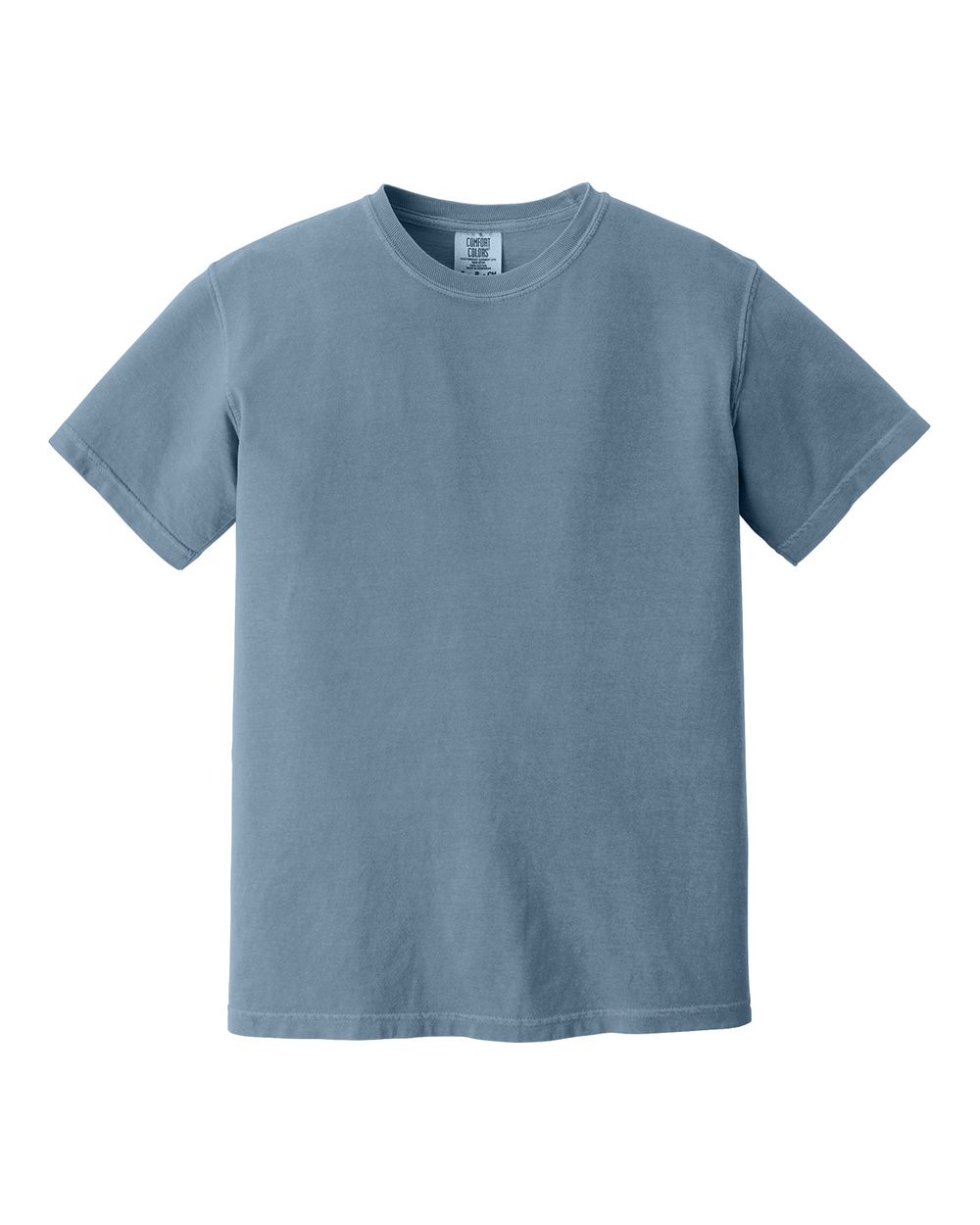 Blue Jean heritage tee, standard fit, front view